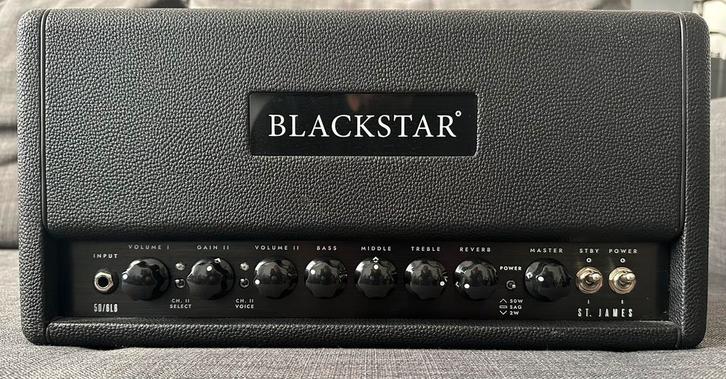 Ampli BLACKSTAR St James 50 W, Muziek en Instrumenten, Versterkers | Bas en Gitaar, Zo goed als nieuw, Ophalen