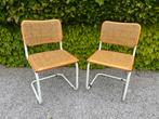 2 vintage stoelen Cesca naar Marcel Breuer, Ophalen