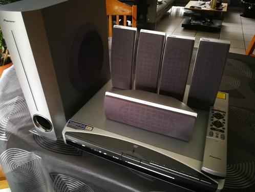 home cinema Pioneer XV-DV 313, Audio, Tv en Foto, Home Cinema-sets, Gebruikt, Overige spelers, 5.1-systeem, 70 watt of meer, Pioneer