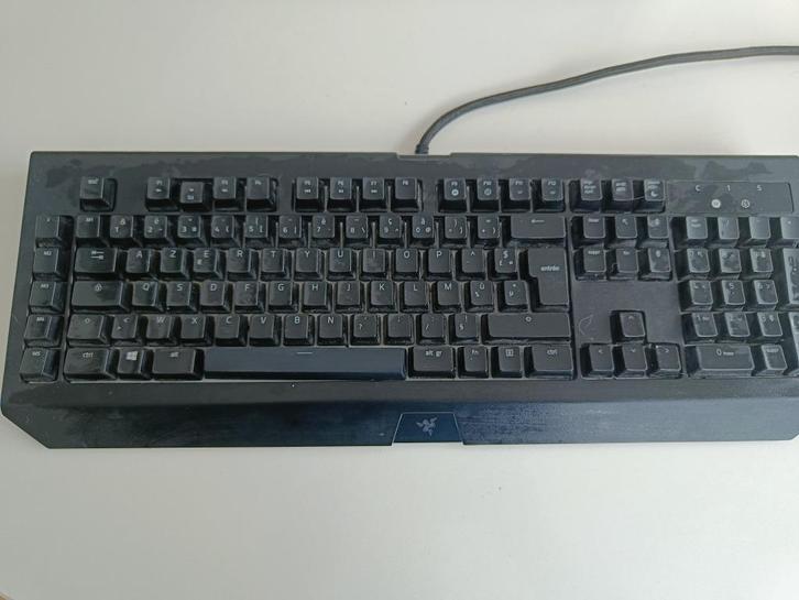 Razer BlackWidow Chroma V2 + Razer EC2-A muis, Computers en Software, Toetsenborden, Gebruikt, Qwerty, Ergonomisch, Gaming toetsenbord