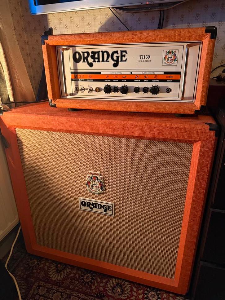Orange TH30H + PCC412 cab, Muziek en Instrumenten, Versterkers | Bas en Gitaar, Zo goed als nieuw, Ophalen