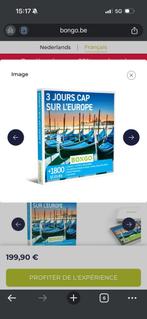 Bongo 3 dagen eropuit in Europa, Twee personen, 2 overnachtingen