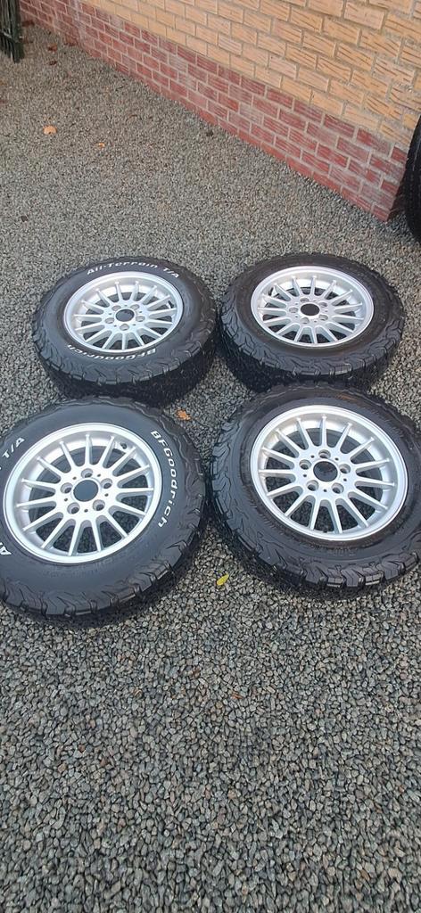 16 inch Transporter t5 velgen 5x120 met goodrich banden, Auto-onderdelen, Banden en Velgen, Banden en Velgen, All Season, 16 inch