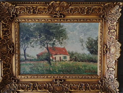 Jean-Baptiste Degreef 1852-1894 huile sur toile signée, Antiquités & Art, Art | Peinture | Classique, Enlèvement ou Envoi
