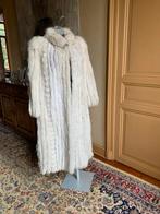 Manteau blanc en fourrure de renard arctique, Enlèvement ou Envoi, Taille 42/44 (L)