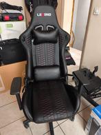 Chaise gamer Nibe Legend Cuir comme neuve prix neuf 200€, Enlèvement ou Envoi, Chaise de bureau de gaming, Comme neuf, Chaise de bureau