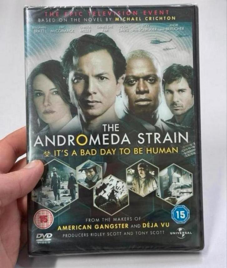 The Andromeda Strain - It’s a bad day to be human Dvd Sealed, Cd's en Dvd's, Dvd's | Science Fiction en Fantasy, Nieuw in verpakking