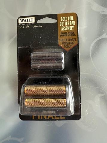 Onuitgepakt/nieuw scheerfolie goud+kop Wahl shaver Finale beschikbaar voor biedingen