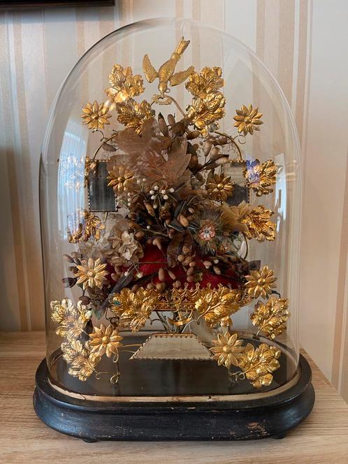 Zeldzame bruidsstolp met naam “Julia” en anker, Antiek en Kunst, Curiosa en Brocante, Ophalen