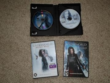 De 5 DVD'S van Underworld