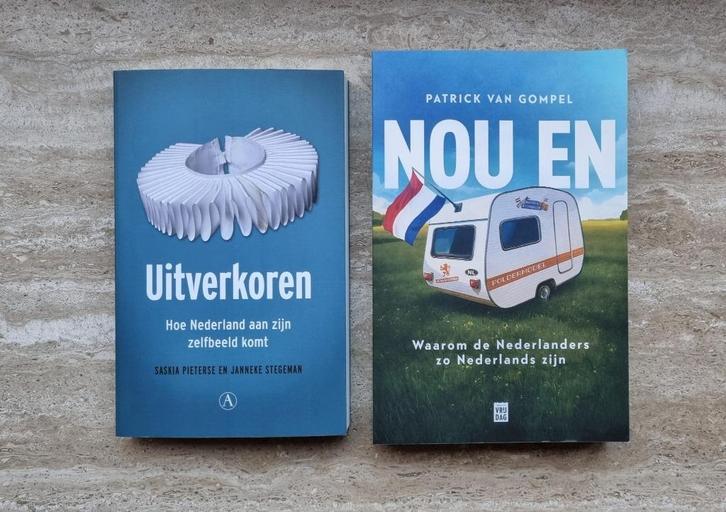 2 boeken over Nederland en zelfbeeld: Uitverkoren + Nou en, Boeken, Politiek en Maatschappij, Nieuw, Maatschappij en Samenleving