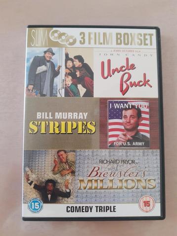 John Candy Pack : Uncle Buck - Stripes - Brewster's Millions beschikbaar voor biedingen