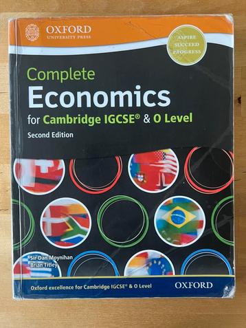 Complete economie voor Cambridge IGCSE & 0-niveau beschikbaar voor biedingen