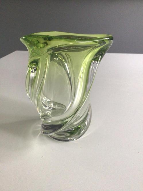 Val Saint Lambert vaas Conque, Antiek en Kunst, Antiek | Glaswerk en Kristal, Ophalen of Verzenden