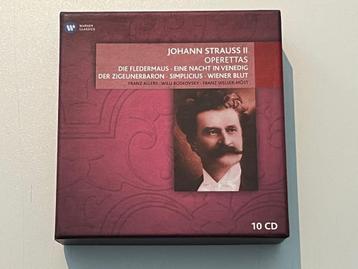 Johann Strauss II - Operettas (10-CD Set) beschikbaar voor biedingen