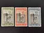 Haiti 1961 - reeks UNO New York met opdruk "UNICEF" **, Postzegels en Munten, Ophalen of Verzenden, Midden-Amerika, Postfris