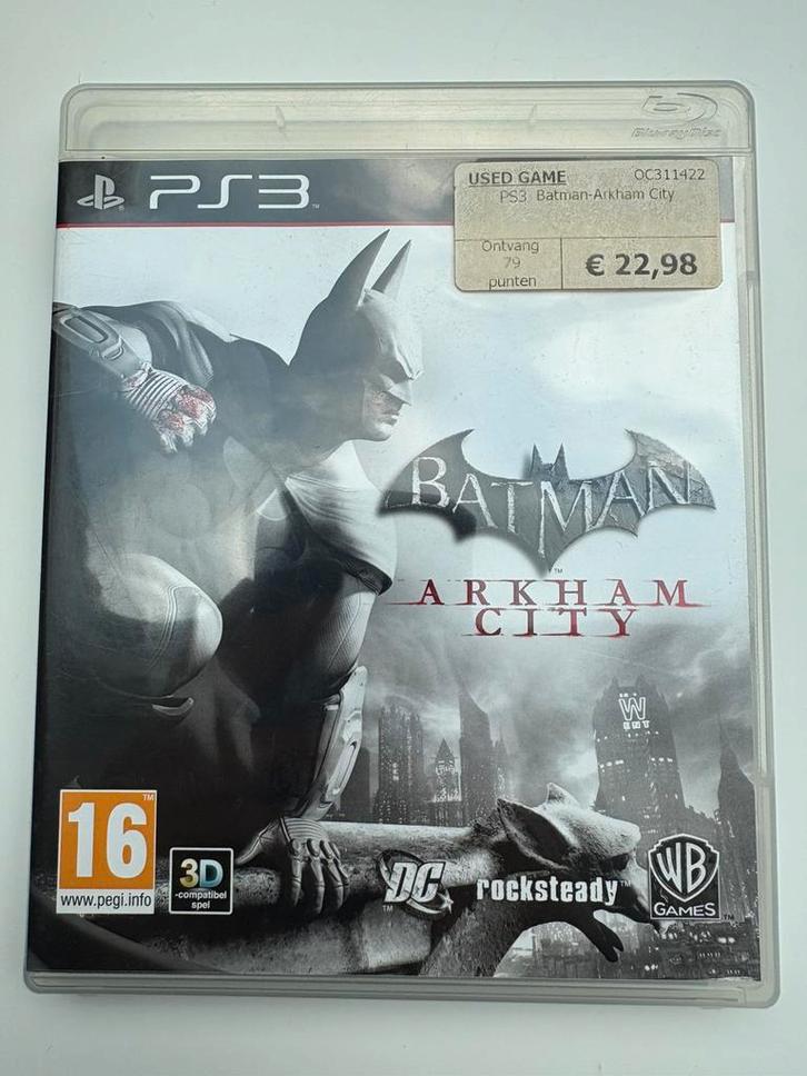 Batman: Arkham City, Games en Spelcomputers, Games | Sony PlayStation 3, Overige genres, Vanaf 12 jaar, Ophalen