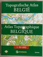 Topografische atlas België, Boeken, Atlassen en Landkaarten, Verzenden, Zo goed als nieuw