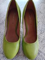 Groene pumps schoenen van Tamaris maat 38, Gedragen, Ophalen of Verzenden, Pumps