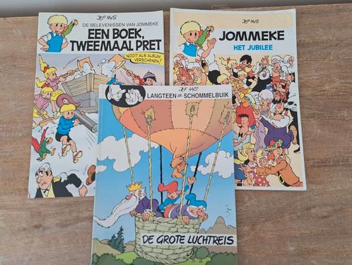 3x boek Jef Nys - Jommeke, Verzamelen, Stripfiguren, Zo goed als nieuw, Ophalen of Verzenden