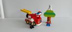 Duplo brandweerwagen n 10901, Kinderen en Baby's, Ophalen of Verzenden, Zo goed als nieuw, Duplo