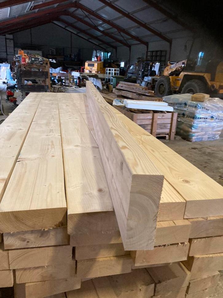 Juffer,Douglas,Houten balk, Stalen balk, Tuin en Terras, Palen, Balken en Planken, Zo goed als nieuw, Balken, Ophalen