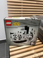 lego - mickey mouse - steamboat willie 21317, Ensemble complet, Lego, Envoi, Neuf