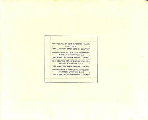 Antverpia by The Antwerp Engineering Company - 1911, Boeken, Geschiedenis | Stad en Regio, Gelezen, Ophalen of Verzenden