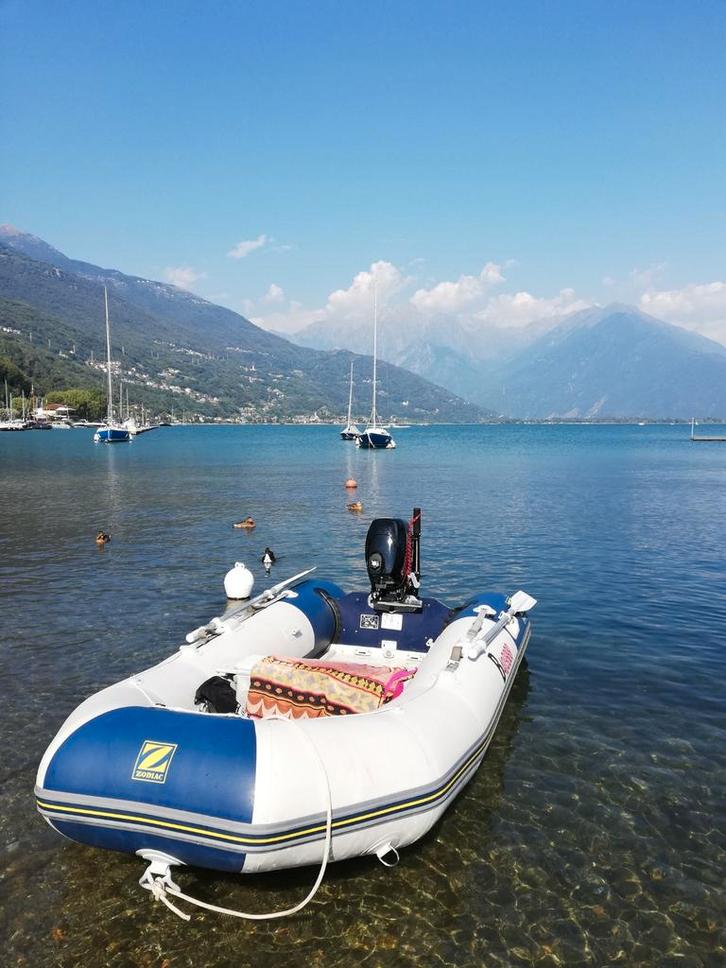 Zodiac rubberboot met motor, Watersport en Boten, Buiten- en Binnenboordmotoren, Ophalen