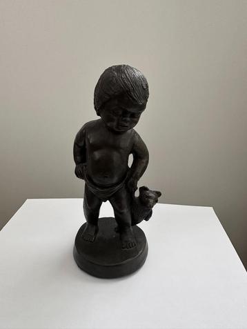 Bronzen beeldje van Mat Wanders beschikbaar voor biedingen