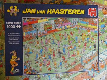 Puzzel VAN HAASTEREN - WK Vrouwenvoetbal - 1000 stukjes beschikbaar voor biedingen