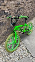 groene fiets-bmx, Fietsen en Brommers, Ophalen, Gebruikt, Aluminium, V-brakes