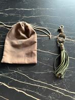 Lancel kaki sleutelhanger „first flirt”, Ophalen of Verzenden, Zo goed als nieuw