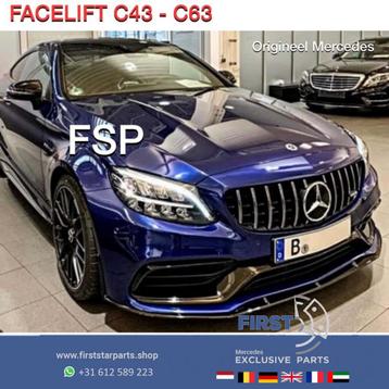 W205 AMG PANAMERICANA GRIL Mercedes C Klasse Facelift 2019-2 beschikbaar voor biedingen