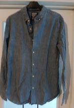 Chemise Superdry slim bleu jean homme L, Kleding | Heren, Overhemden, Ophalen, Gedragen, Blauw, Halswijdte 41/42 (L)
