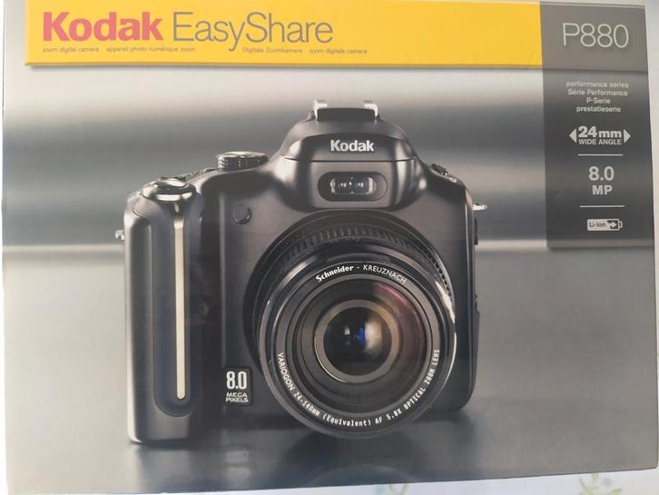 Kodak EasyShare P880 digitale camera, Audio, Tv en Foto, Fotocamera's Digitaal, Zo goed als nieuw, Kodak, 4 t/m 7 keer