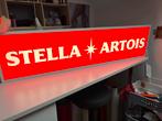 Stella Artois lichtreclame LED, Panneau, Plaque ou Plaquette publicitaire, Comme neuf, Stella Artois, Enlèvement ou Envoi
