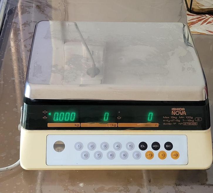 ISHIDA NOVA 279026 digitale weegschaal, Elektronische apparatuur, Weegschalen, Zo goed als nieuw, Ophalen