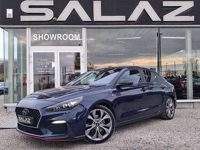Hyundai i30 Fastback 1.4 T-GDi Shine N-Line DCT/1B ER PROP, Autos, Hyundai, Entreprise, Autres modèles, ABS, Phares directionnels