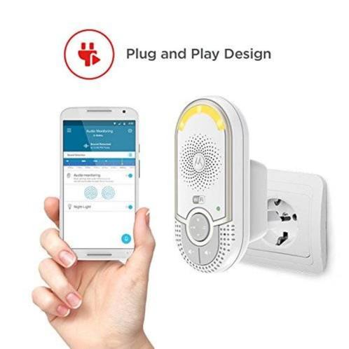 Babyphone Motorola Plug & Go  - Neuf, Kinderen en Baby's, Babyfoons, Nieuw, Ophalen of Verzenden