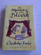 Christopher Fowler : The Memory of Blood, Ophalen of Verzenden, Zo goed als nieuw, Christopher Fowler, Europa overig