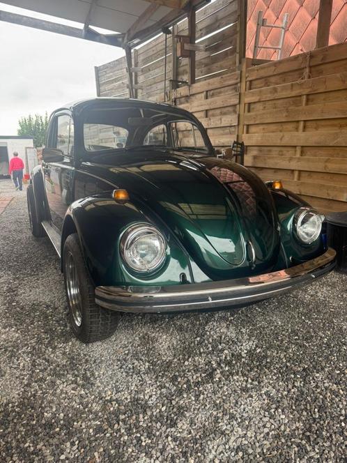 Volswagen kever + Mercedes 450 SLC, Auto's, Oldtimers, Particulier, Volkswagen, 2 deurs, Groen, Zwart, Ophalen