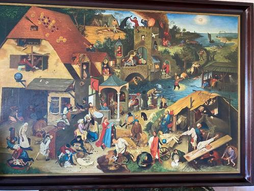 1e kopie Prachtschilderijen Pieter Breughel collectie/1965, Huis en Inrichting, Overige Huis en Inrichting, Zo goed als nieuw