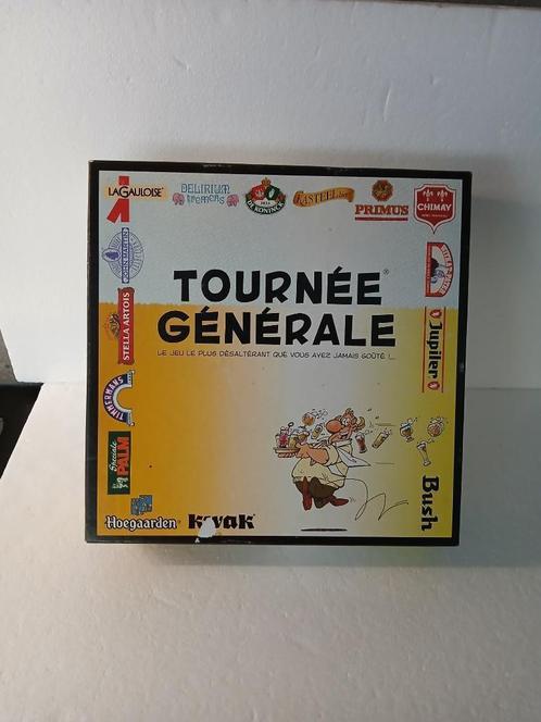 Oud bordspel TOURNEE GENERALE het meest ideale spel, Verzamelen, Biermerken, Gebruikt, Viltje(s), Overige merken, Ophalen of Verzenden