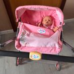 Baby Born pop met poppenwagen, Kinderen en Baby's, Speelgoed | Poppen, Ophalen of Verzenden, Zo goed als nieuw, Babypop