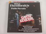Vinyl 2LP Mikis Theodorakis Pablo Neruda Canto General, CD & DVD, 12 pouces, Enlèvement ou Envoi