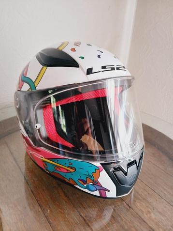 Kinder motorhelm LS2 + pak beschikbaar voor biedingen