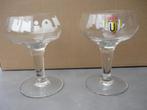 2 anciens verres de la Brasserie L'Union de Jumet, Enlèvement ou Envoi
