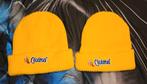 2 mutsen cecemel geel nieuw, Enlèvement, Neuf, Bonnet