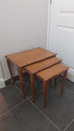 Vintage bijzettafels, 3 stuks, Ophalen, Zo goed als nieuw